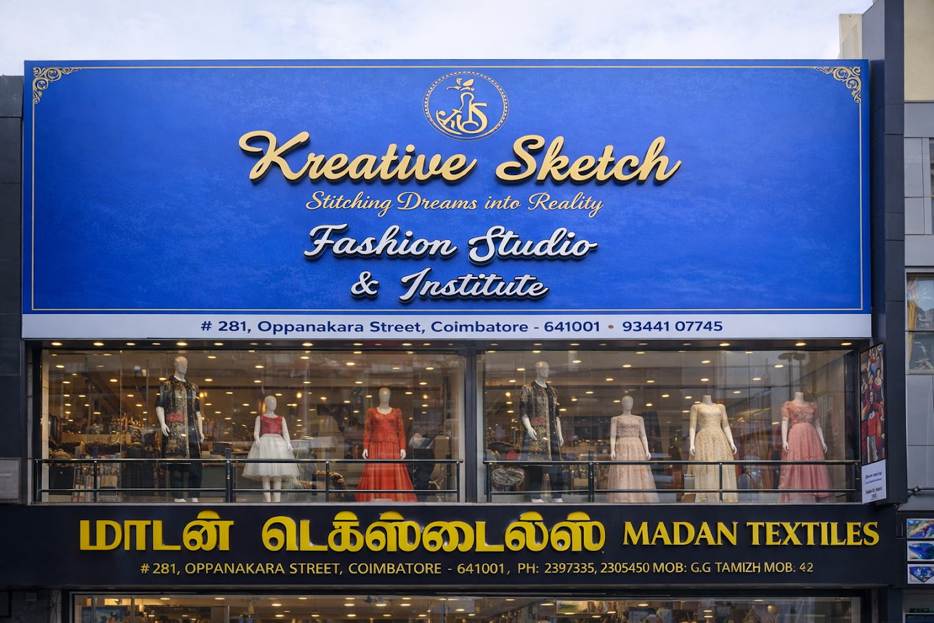 The Kreative Sketch Fashion Studio & Institute story